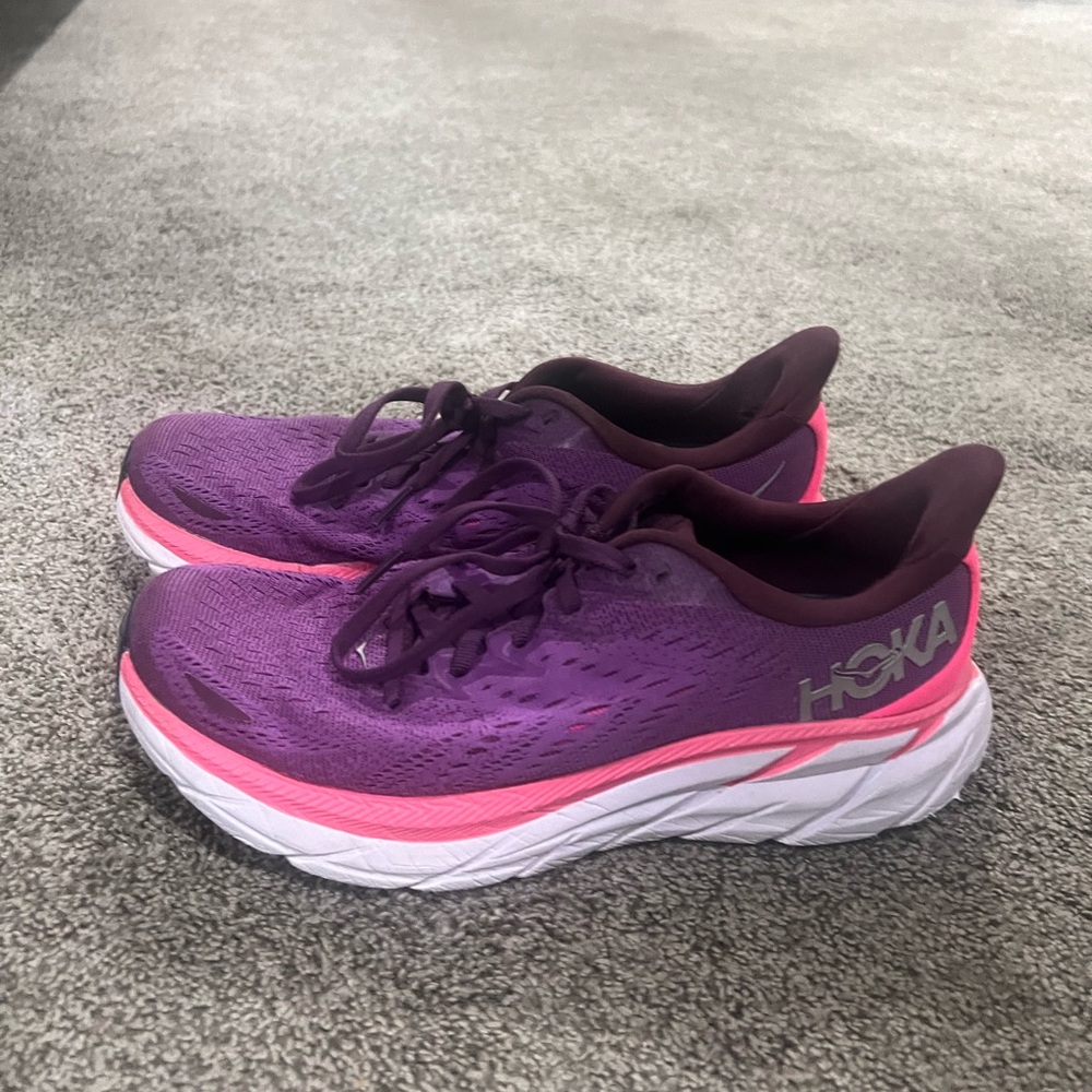 Hoka Women's Purple and Pink Athletic Shoes